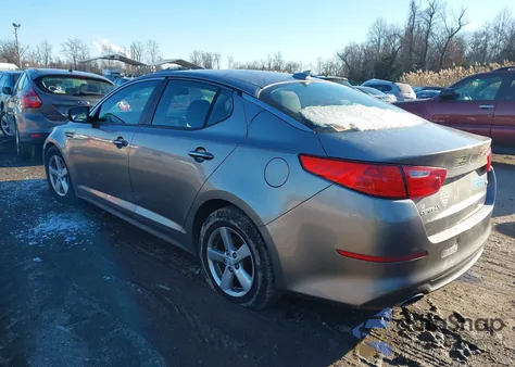 2015 Kia Optima Lx из США, поврежденный, VIN 5XXGM4A71FG491546